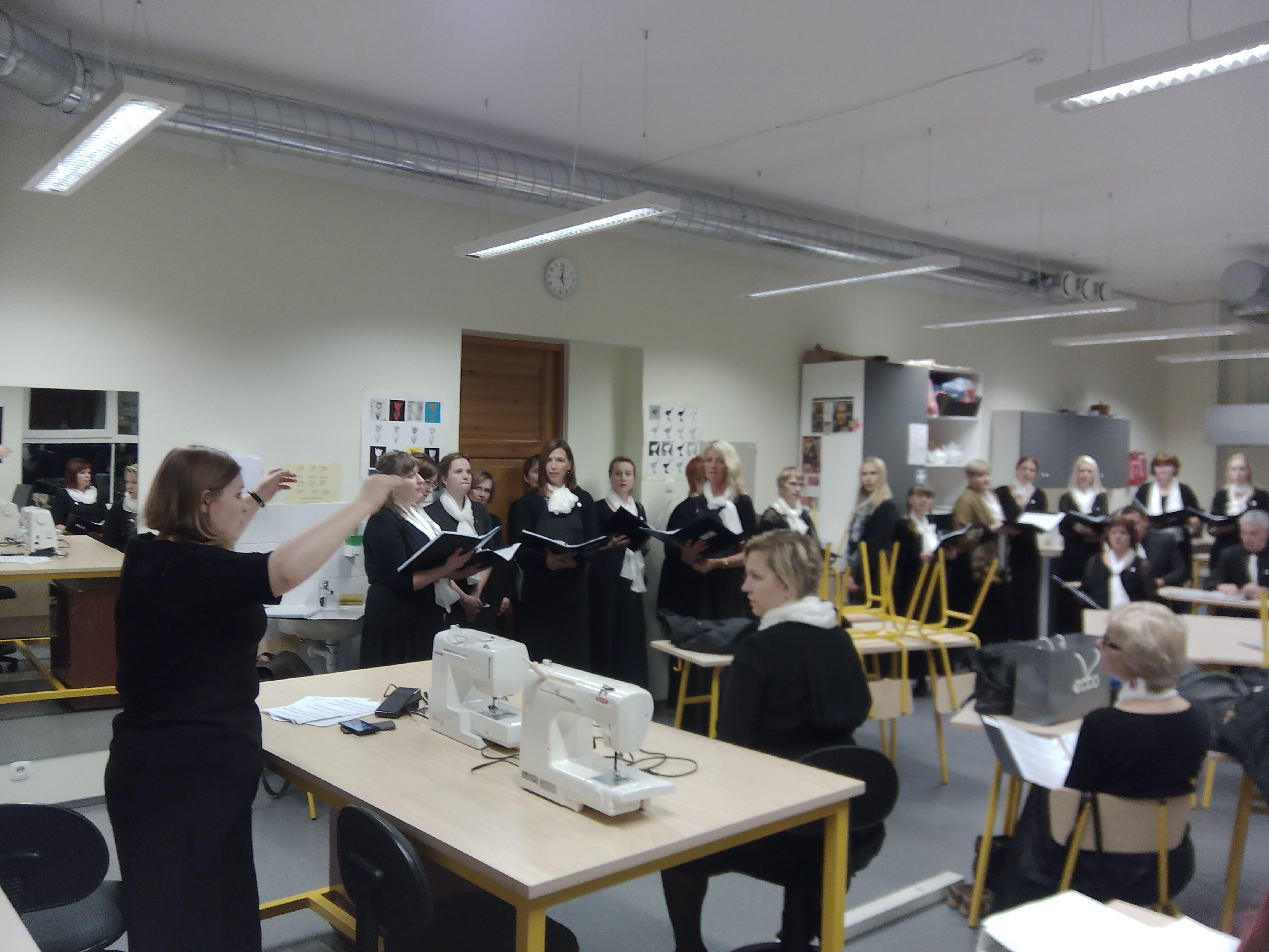 Häälte lahtilaulmine klassiruumis