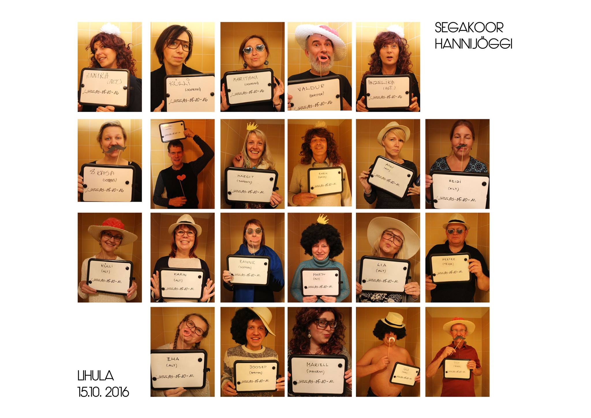 Segakoor Hannijöggi lauljad Lihula Laululaagris