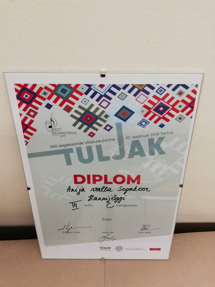 Tuljak III koha diplom